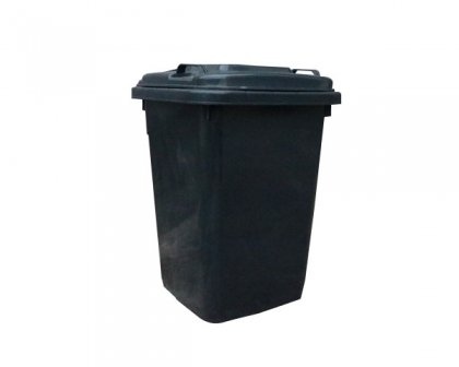 浙江50L黑色塑料垃圾桶